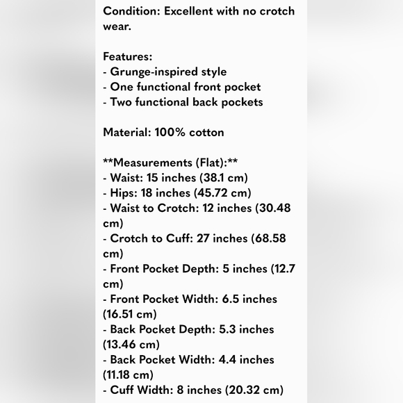 Distressed Long Baggy Jeans - Trendy Urban Streetwear - Picture 10 of 10